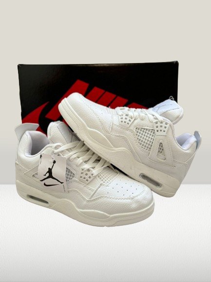Clean Jordan 4 White shoes