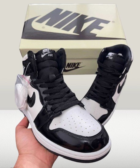 Close-up of the Jordan 1 All Star sneakers