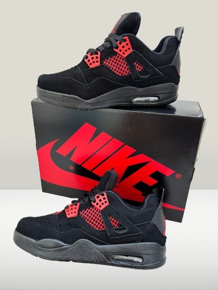 Jordan 4 Red studio view