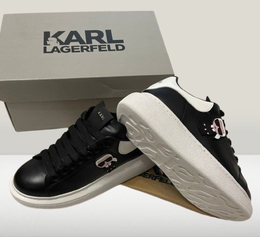 Karl Lagerfeld shoes back side view