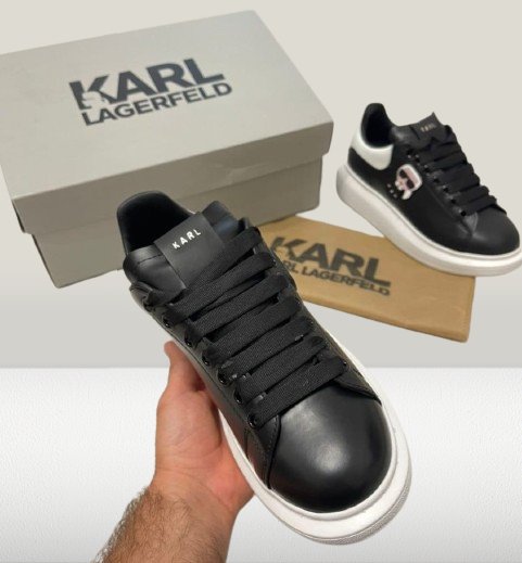 Karl Lagerfeld shoes top down view