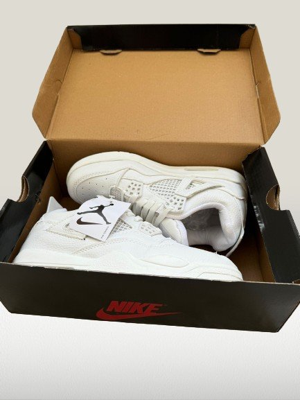 Premium Jordan 4 White Shoes