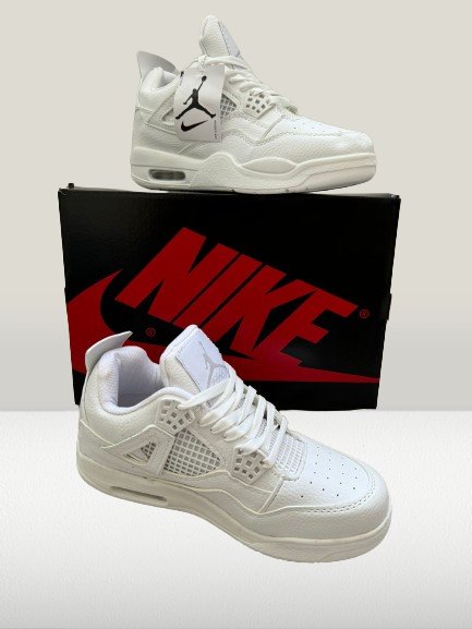 Stylist Jordan 4 White Shoes