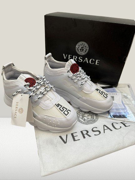 Versace Chain Reaction White studio view