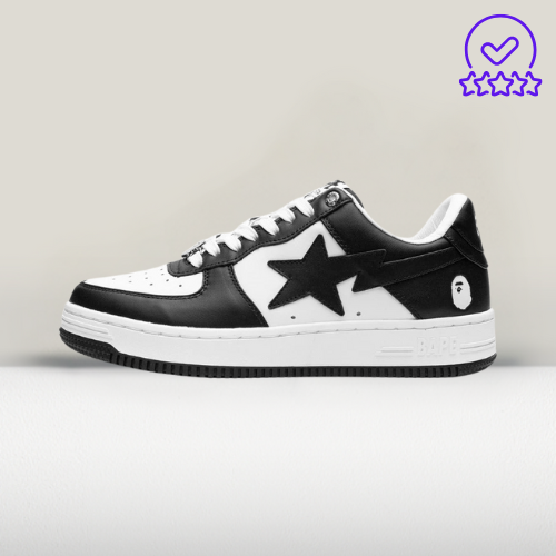 Bapesta Black and White (NEW)