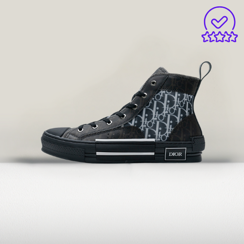 Dior B-23 HIGH NEGRU  [LA REDUCERE]