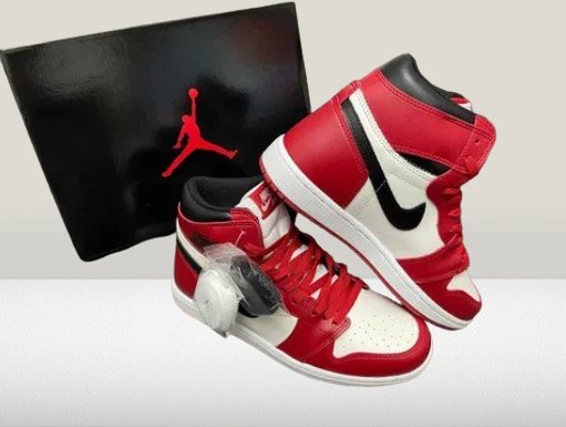 Air Jordan 1 Retro High Chicago - Classic Red & White Sneaker