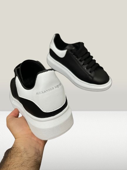 Close up view of Alexander McQueen Black shoes
