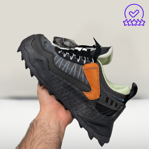 High-fashion OFF-White Odsy 1000 sneaker side profile