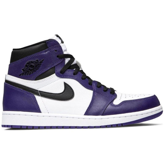 Jordan 1 Purple Court side profile