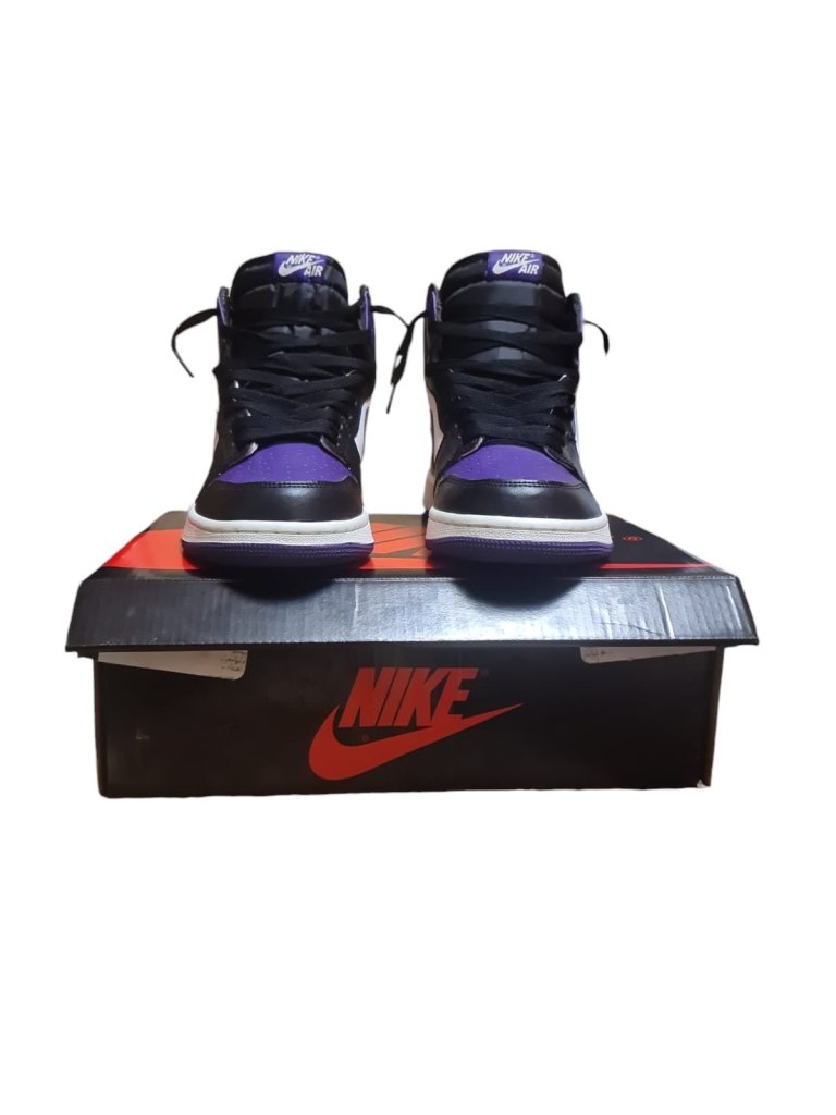 Jordan 1 Purple Court studio view