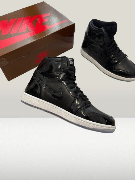 Jordan 1 with Space Jam with box