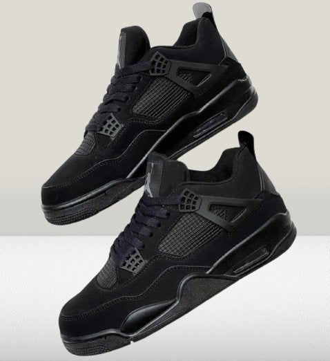 Jordan 4 Black Cat  side view