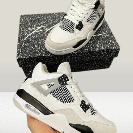 Jordan 4 Military Black studio view