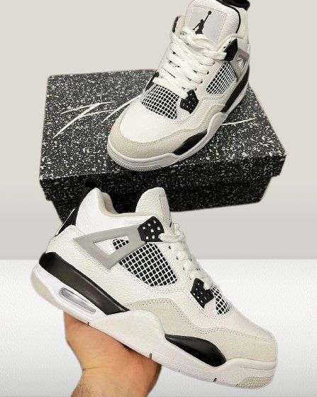 Jordan 4 Military Black studio view