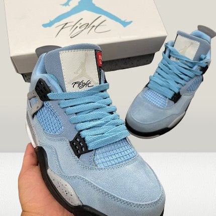 Jordan 4 University Blue PIELE [Full - Box] 