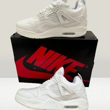 Jordan 4 White Shoes with box