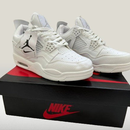 Jordan 4 White Studio view 