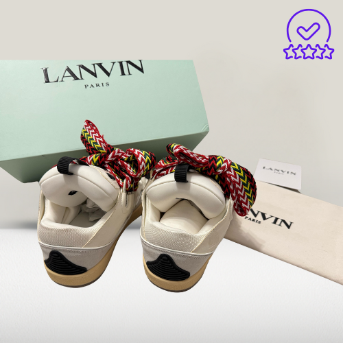 Lanvin Curb Design Colored Laces 