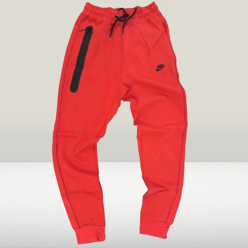 Partea de pantaloni a modelului Tech Fleece roșu