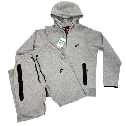 Set complet Tech Fleece gri, confortabil