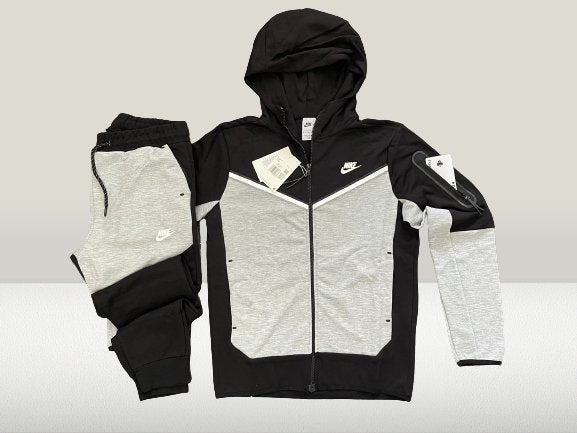 Stilist Nike Tech Fleece cu culoarea GRI - NEGRU