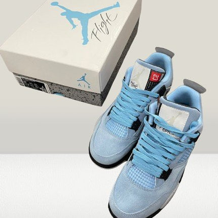 Stylish Jordan 4 University Blue sneakers