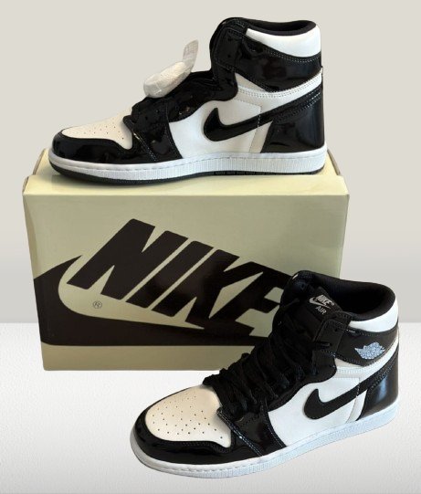 Top-down view of the Jordan 1 All Star’s white midsole