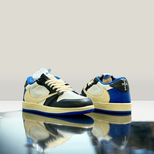 Travis Scott Dunk Lows studio view