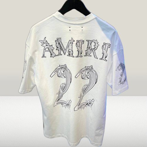 Tricou AMIRI ALB