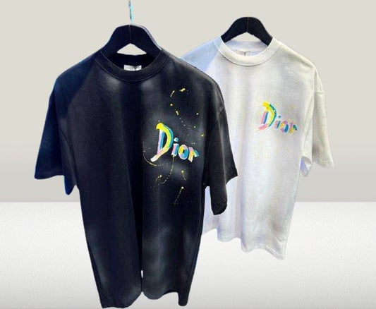 Tricou DIOR – Model Black & Off-White
