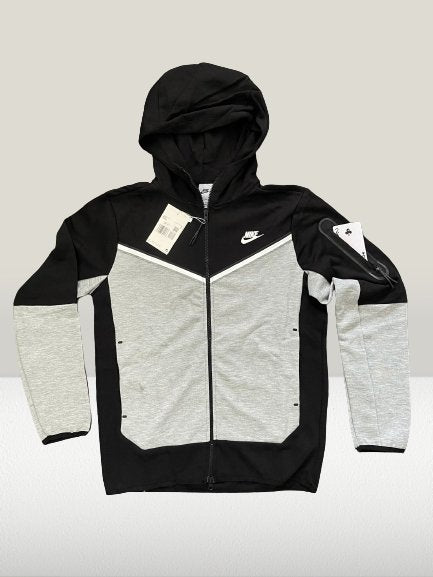 Vedere în studio Nike Tech Fleece GRI - NEGRU








