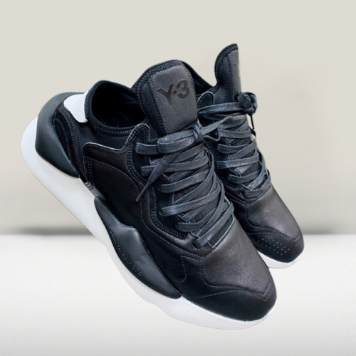 Yeezy Black  Y-3 close view 
