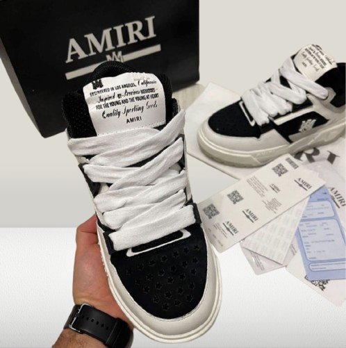 amiri ma-1 laced up shoes
