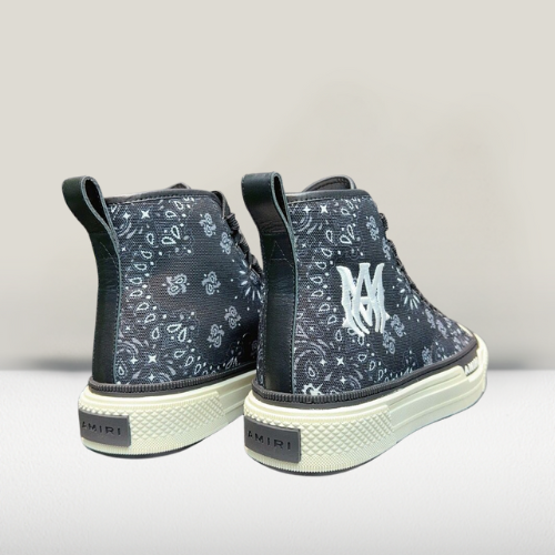  amiri sneakers high heel with logo