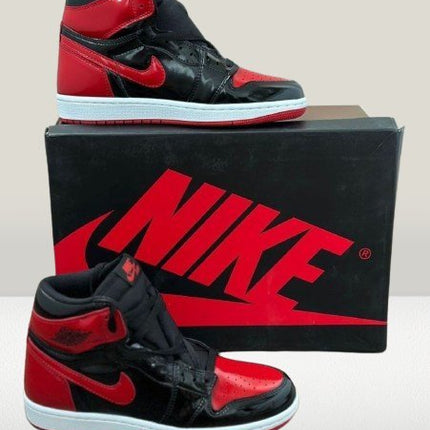 Jordan 1 Patent - Bred [Family] - ShoeResidenceStudio shot of Air Jordan 1 Patent - Bred with Nike boxJordan 136adidas patent bredAdidas Tenes Inalta PieleADIDASI JORDANI5