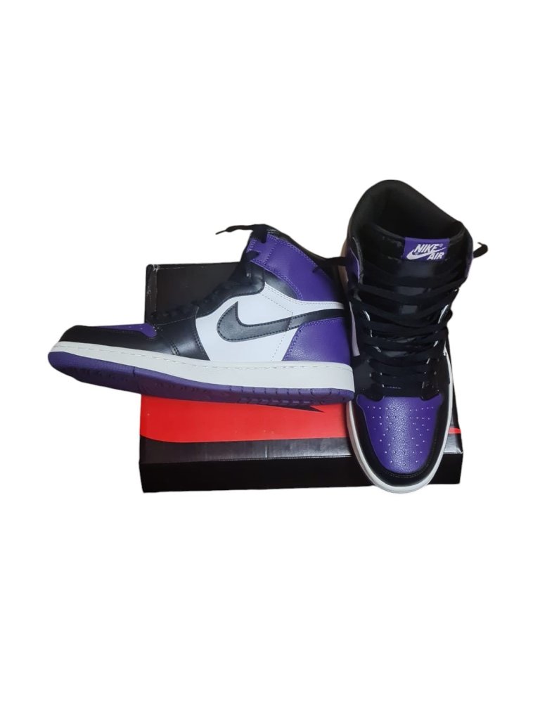 jordan 1 Purple Court Shoes