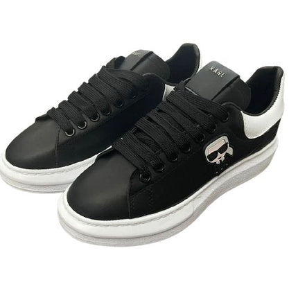 Karl Lagerfeld - Black Leather [40% OFF] - ShoeResidenceKarl Lagerfeld designer shoesKarl Lagerfeld36adidas alb karl lagerfeldadidas negurAdidasi Dama Karl16