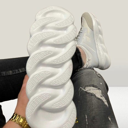 Versace Chain - Reaction ALB [40% Off] - ShoeResidenceBackside view of Top view of Versace Chain Versace36Adidas Pantof Versace AlbAdidas Pantof Versace BlackAdidas Pantof Versace Chain5