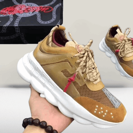 Versace Chain Reaction Brown [Full - Box] - ShoeResidenceVersace Chain Reaction Brown [Full - Box]Versace42Adidas Pantof Versace BlackAdidas Pantof Versace OLXadidas versace2