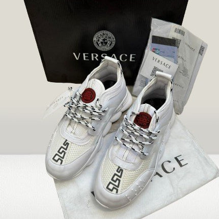 Versace - Chain Reaction White [FULL - BOX] - ShoeResidenceclassic Versace Chain Reaction Versace36adidas versaceAdidas Versace Chainadidas versace chain reaction13